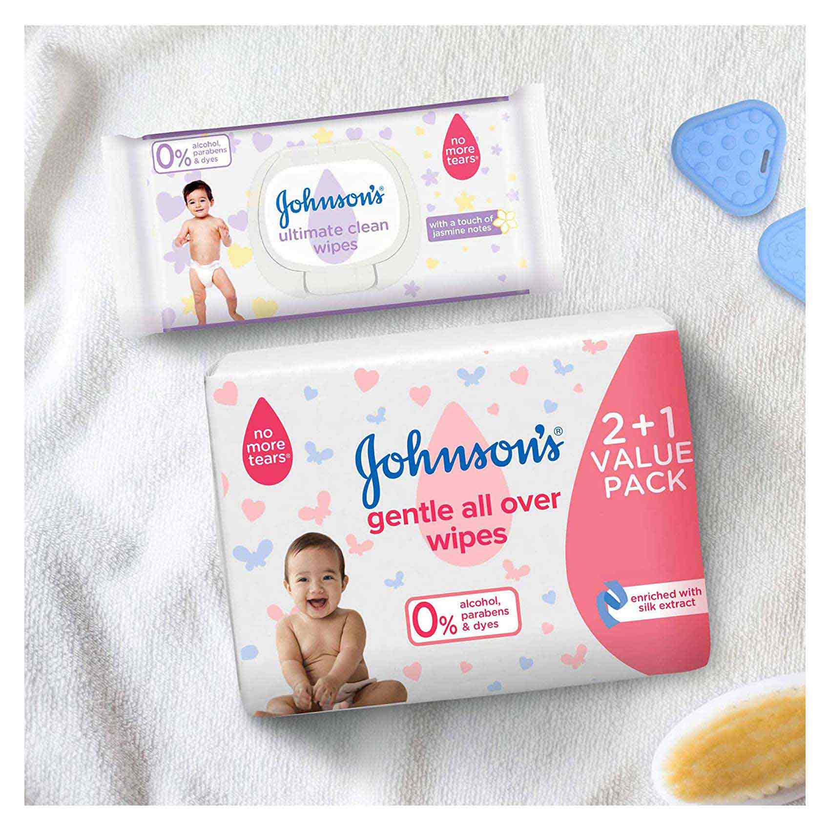 Thelordlovesyou Johnson's Baby Wipes Cotton Touch Hot