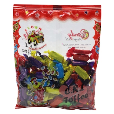 Clown Candy Kenya C.K.L Toffee 80 Pieces