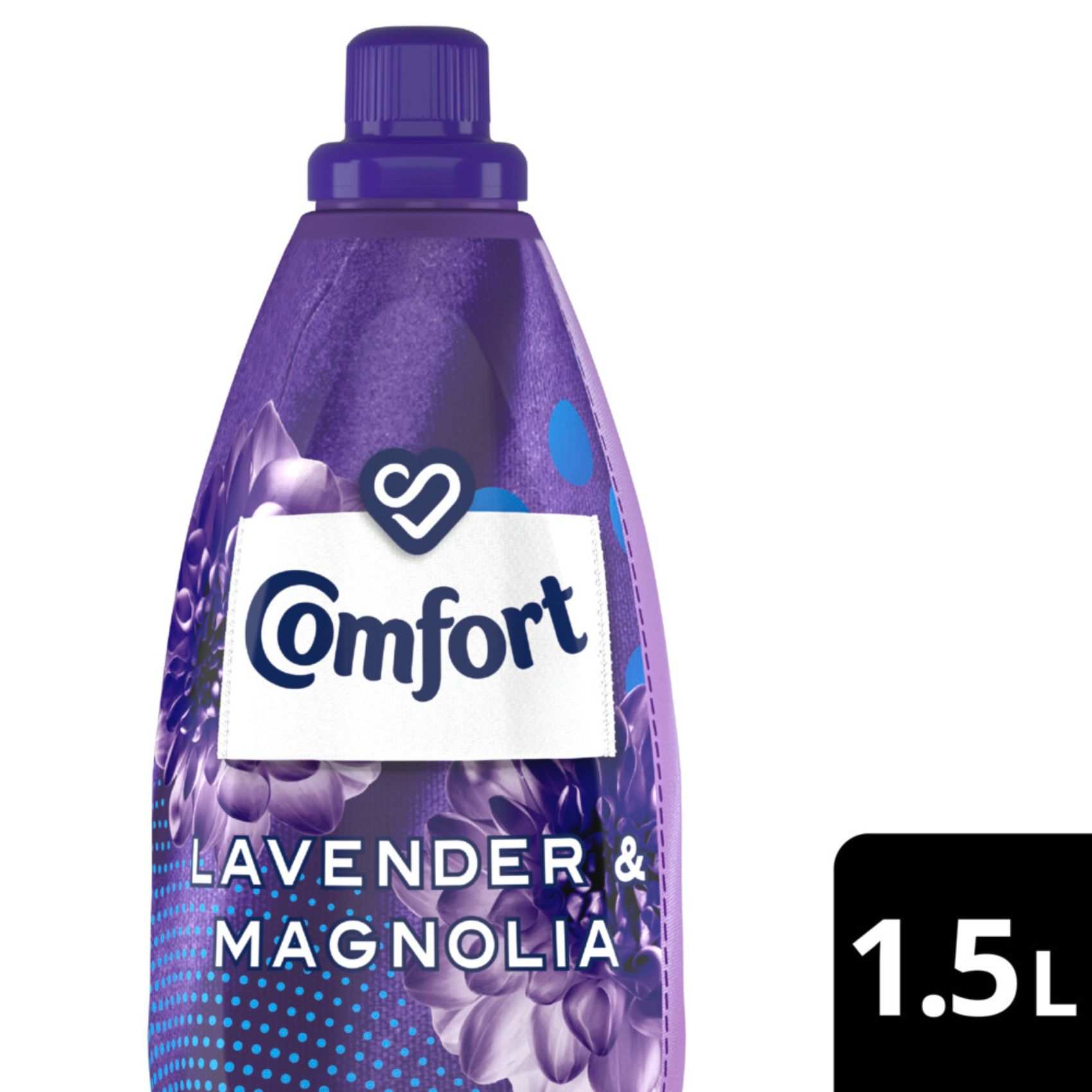 Comfort Concentrated Fabric Softener Lavender &amp; Magnolia For Long Lasting Fragrance 1.5L