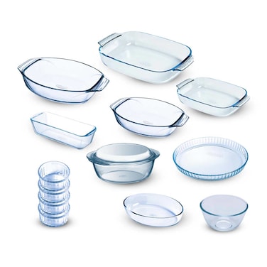 Pyrex Oven Glass Dish Set - 14 Dishes