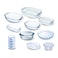 Pyrex Oven Glass Dish Set - 14 Dishes
