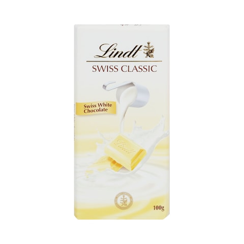 Lindt Swiss Classic White Chocolate 100g