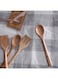 Royalford Rubber Wood Serving Spoon Brown 6X14centimeter