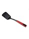 Delcasa Slotted Turner Black/Red