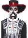Smiffys- Day Of The Dead Se&ntilde;or Bones Make-Up Kit Aqua Black &amp; White< >
