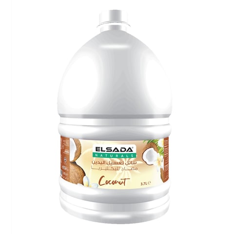 Elsada Liquid Hand Soap Gallon Coconut 3.7L