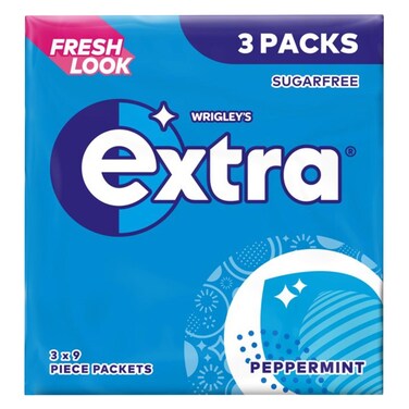 WRIGLEY&#39;S EXTRA 3P PEPPERMINT 37.8G