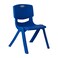 Esqube Kids Chair, Strong And Durable Kids Plastic School Study Chair, Blue (1-5 Years)