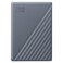 WD My Passport USB-C Portable External Hard Drive Grey 4TB