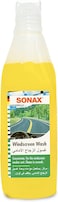 Sonax Windscreen Wash Concentrate 1:10 - Fast-Acting Cleaning Fluid For Glass Windshield, Headlamp, Xenon Headlight - Instantly Removes Insect Splatter, Oil, Dust, Soot, Dirt - Citrus Fragrance, 250Ml