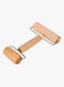Generic T-Type Baking Stick Wooden Rolling Pin Brown 29X4X19cm