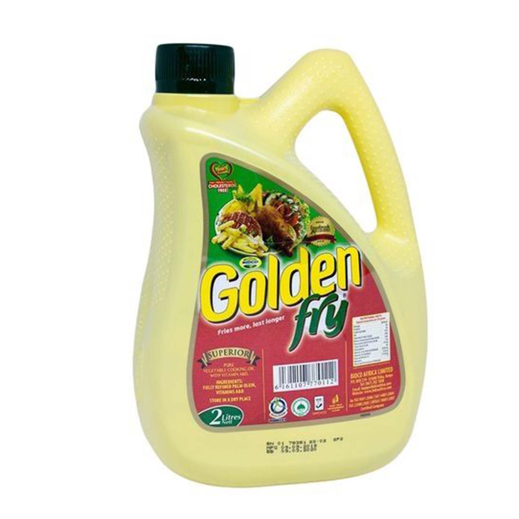 Golden Fry Vegetable Cooking Oil 2L