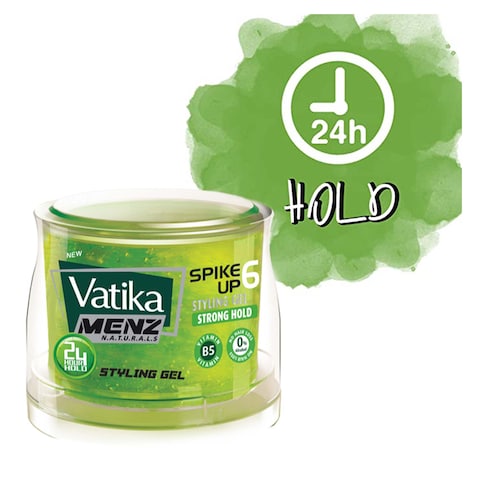 Vatika Naturals Spike Up Strong Hold Hair Styling Gel - 250ml