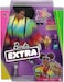 Barbie Extra Doll in Rainbow Coat with Pet Poodle GVR04