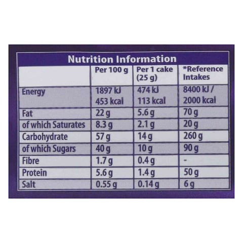 Cadbury Double Chocolate Delight Biscuits - 34 gram - 12 Pieces