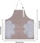 Aiwanto Household Waterproof Apron （BROWN）