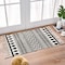 Ethnic Style Handwoven Tassel Carpet For Living Room Bedroom (Size 60&times;90CM)