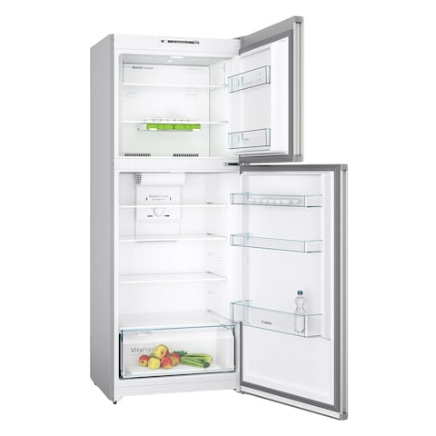 Bosch KDN43N12K5 Top Mount Refrigerator Silver 380L