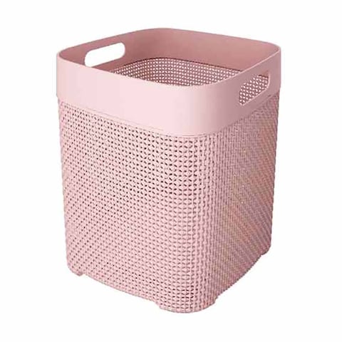 Elwatania Plastic Basket - 23&times;16.5 Cm - Purple