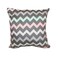 Printed Cushion Zigzag Dark