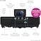 Epson EH-LS500B Android TV Edition 3LCD, 4K PRO-UHD, Laser, Ultra Short Throw Super Resolution, 4000 Lumens, 130 Inch Display, Home Cinema Projector - Black