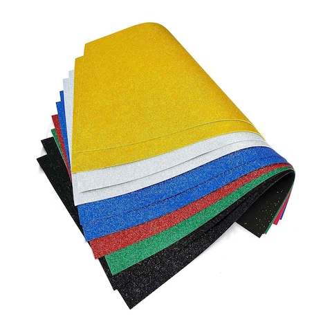 Eva Glitter Sheet - 20*30 Cm - 10 Pieces