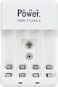 DMK Power TC-2A9 II High-Speed 4slot AA AAA 9V Battery Charger with Smart Charging Technology - Compact and Efficient Rechargeable Battery Charger used for Home and Travel Use