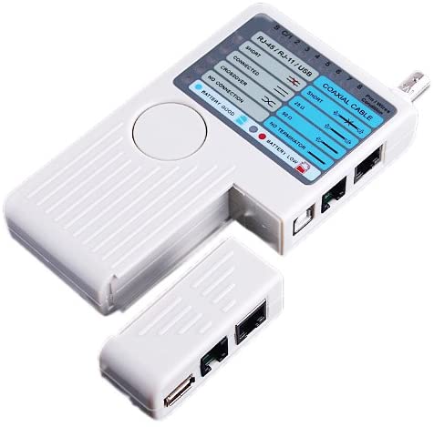 dkurve Dkurve 4 In 1 Phone Network Remote Cable Tester rj45