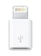 Generic Lightning To Micro USB Adapter, White