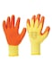 Vaultex - Miller Latex Coated Gloves Orange/Yellow 10inch