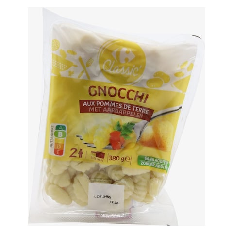 Carrefour Italian Gnocchi Pasta with Potatoes 380g