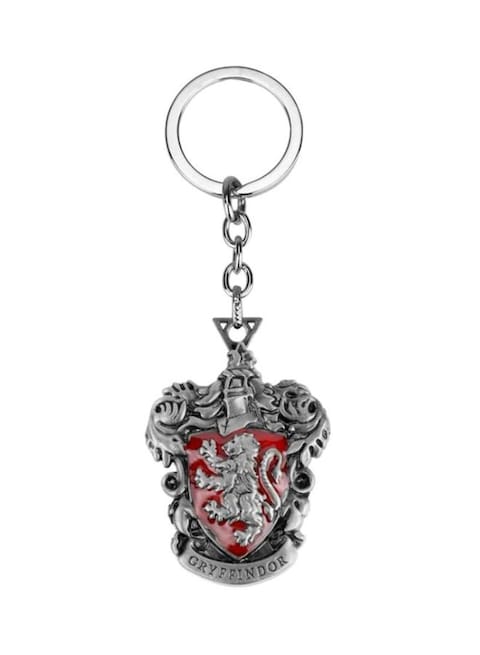 Generic Harry Potter Gryffindor Lion Keychain Ring Antique Pewter