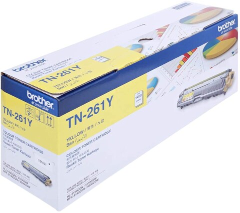 Brother Toner Cartridge - Tn-261Y, Yellow