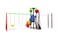 Rainbow Toys, Outdoor Children Playground Garden Fitness Exercise Play Set Villa Garden Furniture Product Area Dimension: 590&times;400&times;280cm