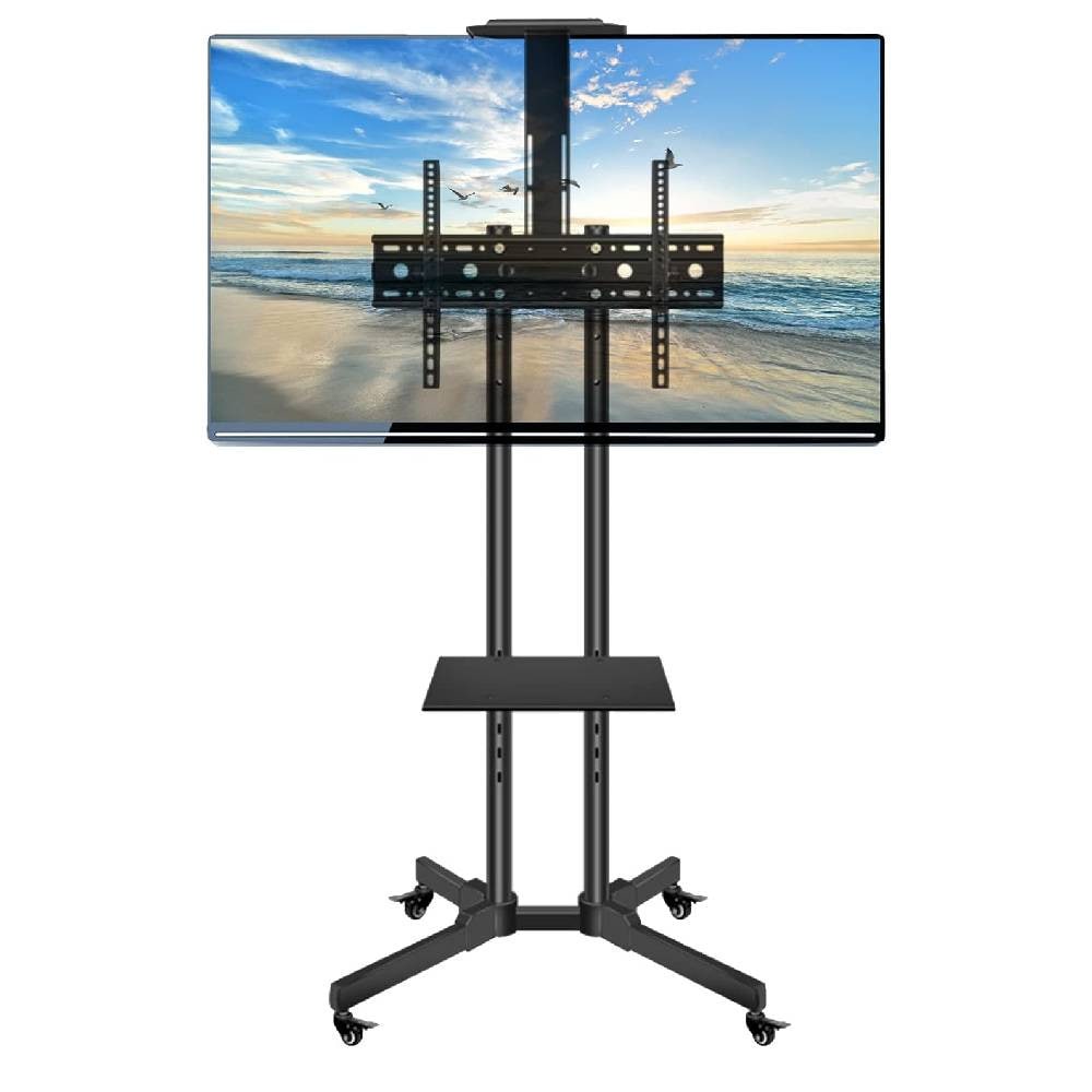 hyx Hyx Stand With Wheels Rolling Tv Cart Floor Stand