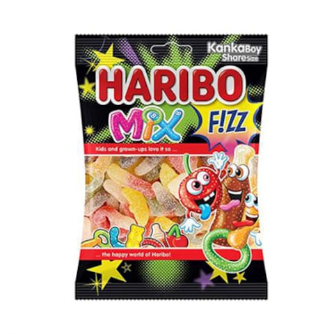 Haribo Mix Fizz Sour Candy 70GR