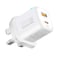 Promate Powerport-25ac Ultra-Fast Dual Port AC Charger with 25W Power Delivery and QC 3.0