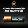 Duracell 2A Rechargeable Battery Gold/Black 4 Pieces