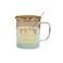 400ml Elegance Creative Colorful Luxury High Borosilicate Gold Rim Coffee Glass Mug