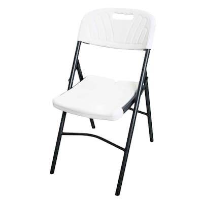 YC-037 Foldable Chair White/Black