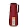 Tramontina Since 1911, Made In Brazil Exata Red Plastic Thermal Flask With 1 Liter Glass Liner