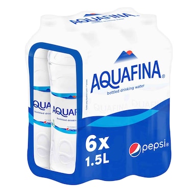 Aquafina Drinking Water Bottle 1.5L x 6