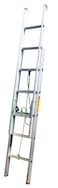 Penguin - Aluminium Straight Double Extension Ladder: Step 16, 4.8m