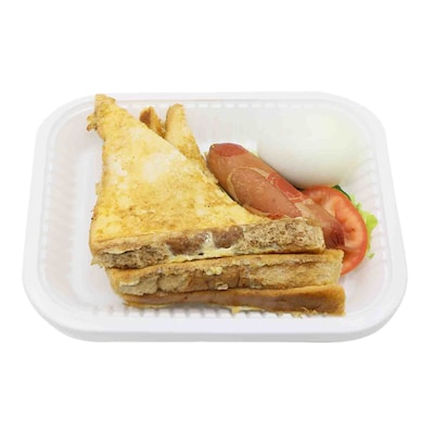 Chapati Mayai With Sausage