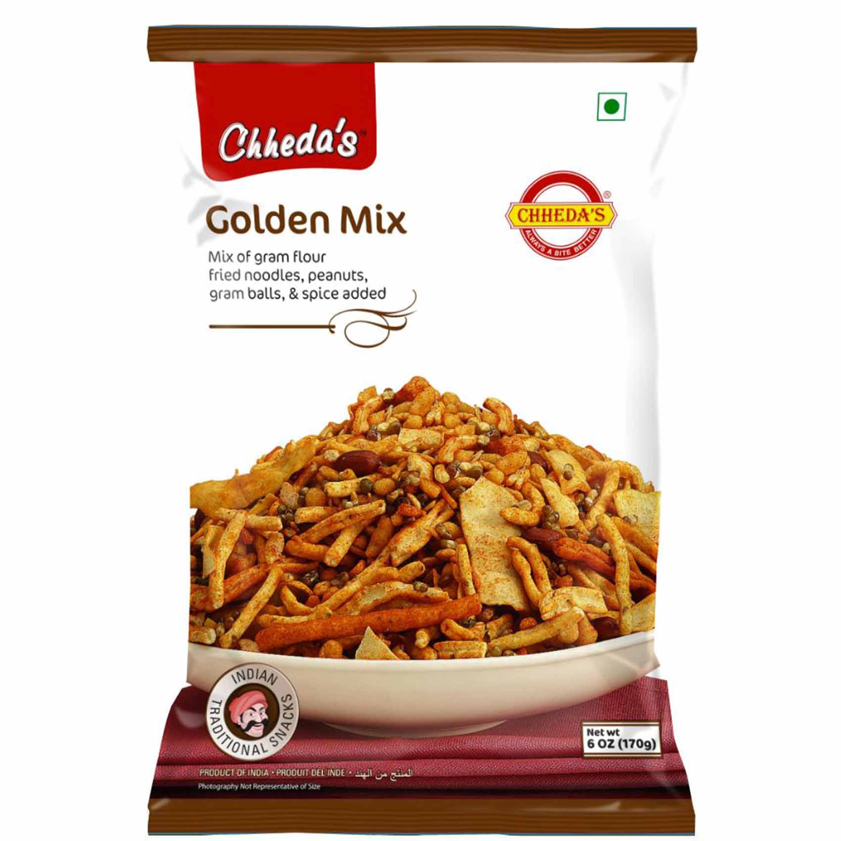 Chheda&#39;s Golden Mix Snacks 170g