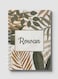 Lowha Spiral Notebook With 60 Sheets And Hard Paper Covers With English Name Rowan Design, For Jotting Notes And Reminders, For Work, University, School