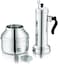 TAJ - Stainless Steel Puttu Maker - Silver - 500 ml