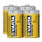 Varta Super Life D Zinc Carbon Batteries - 4 Pieces