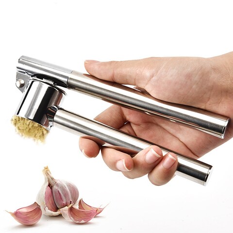 DEO KING Multifunctional Zinc Alloy Garlic Press