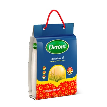 Buy Deroni Basmati Rice 800GR Online | Carrefour Lebanon